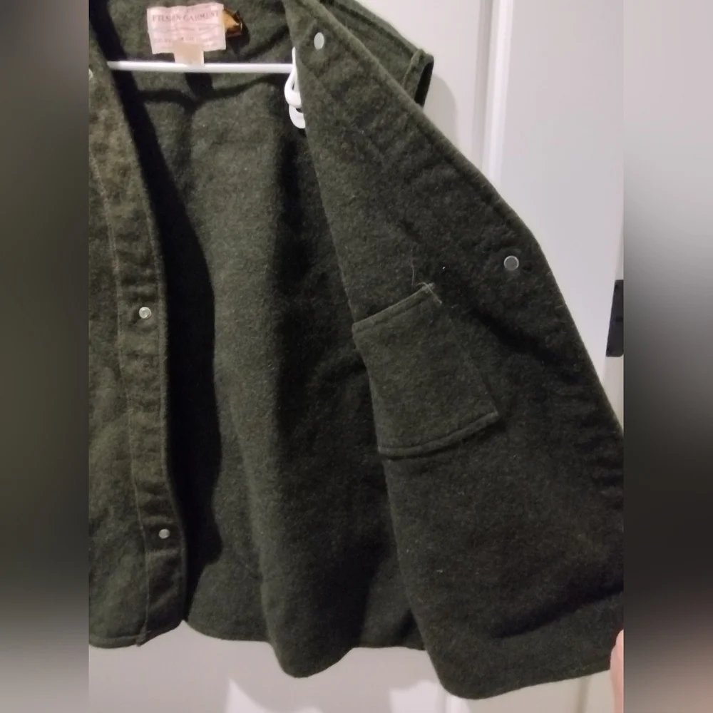 Vintage Filson Mackinaw Wool Vest Liner - Picture 5 of 8